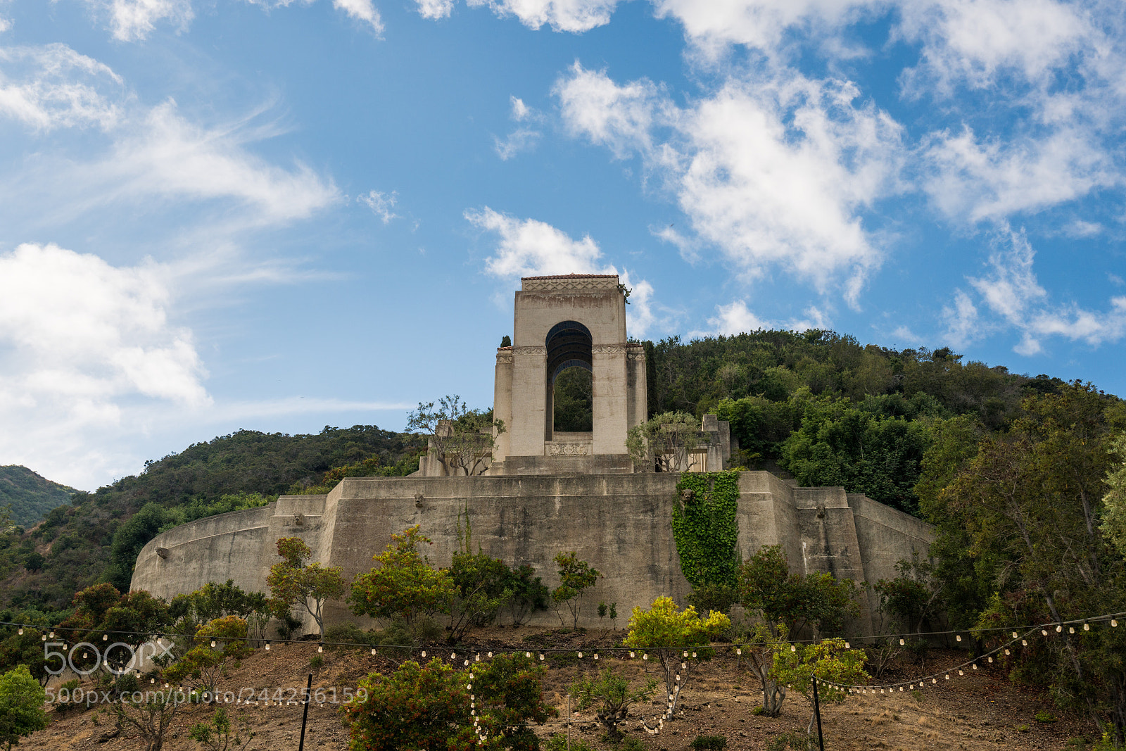 Sony a7R II sample photo. Wrigley memorial and botanic photography