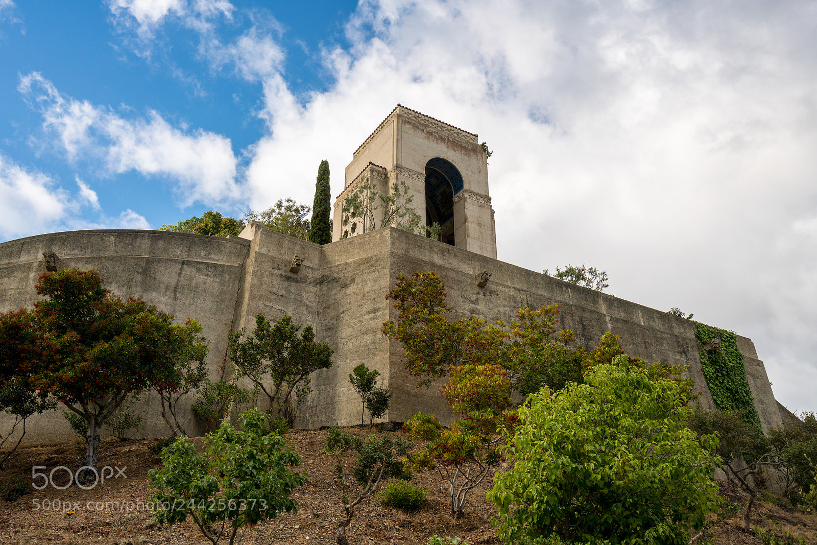 Sony a7R II sample photo. Wrigley memorial and botanic photography