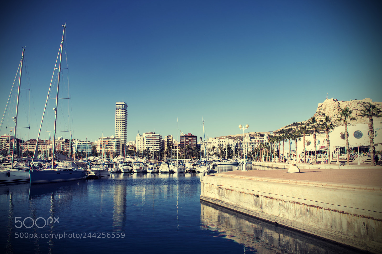 Nikon D7200 sample photo. Port of alicante photography