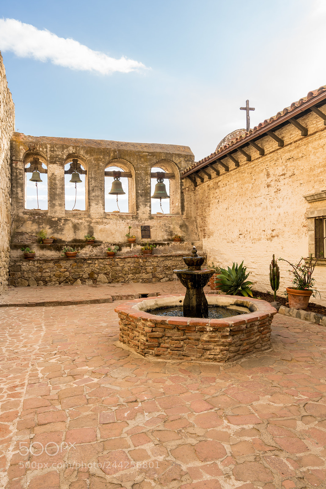 Sony a7R II sample photo. Bell tower in san photography