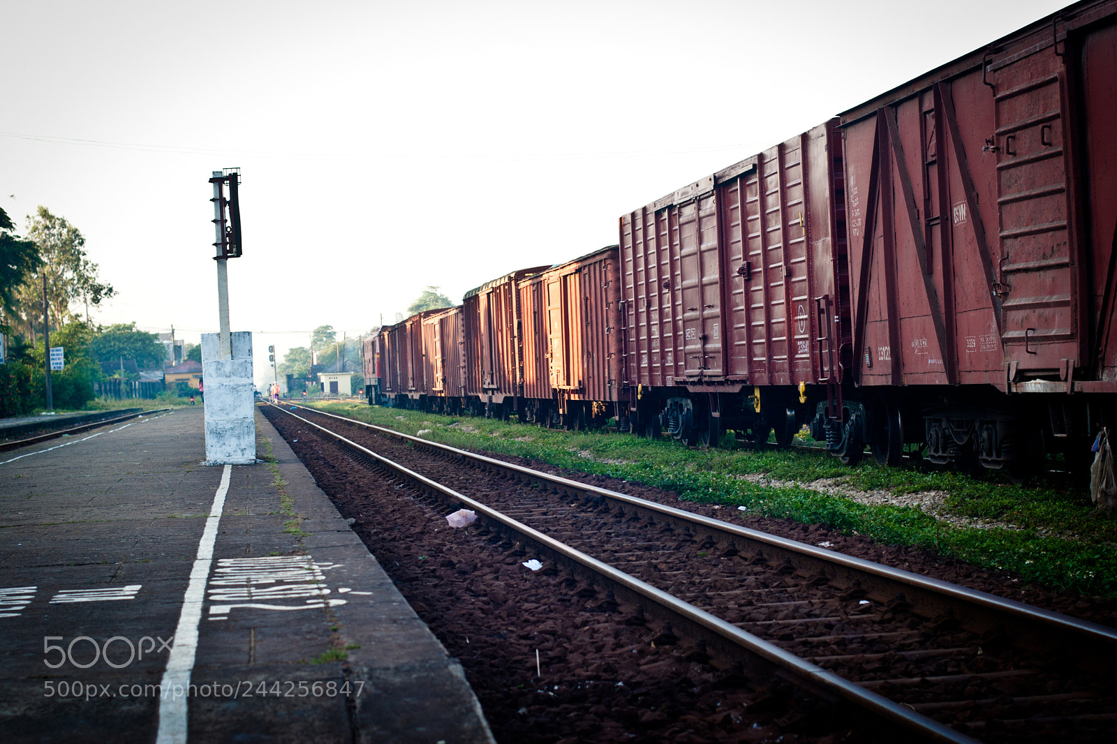 Canon EOS 20D sample photo. Quang ngai railway station photography