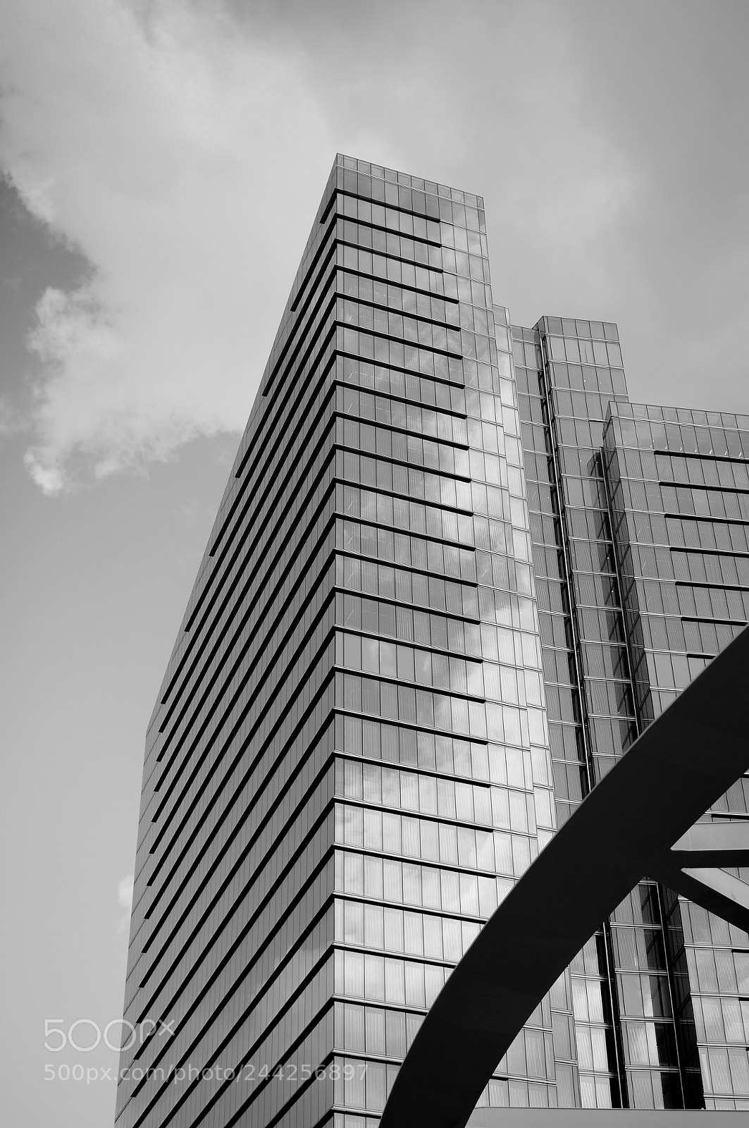 Nikon D90 sample photo. Above construction photography