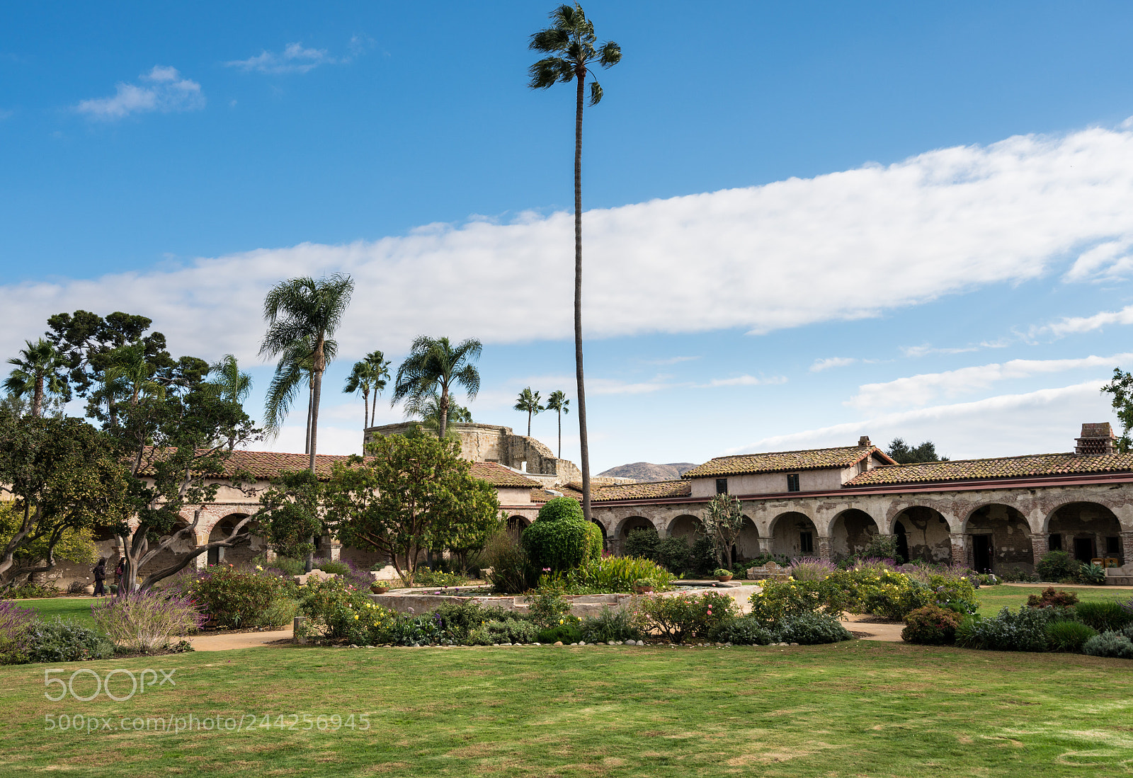 Sony a7R II sample photo. Garden and fountain in photography