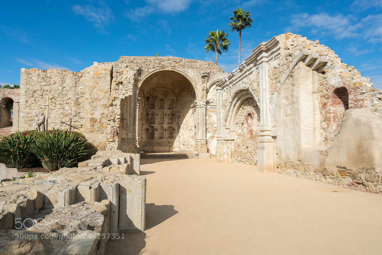 Sony a7R II sample photo. Ruins of old church photography