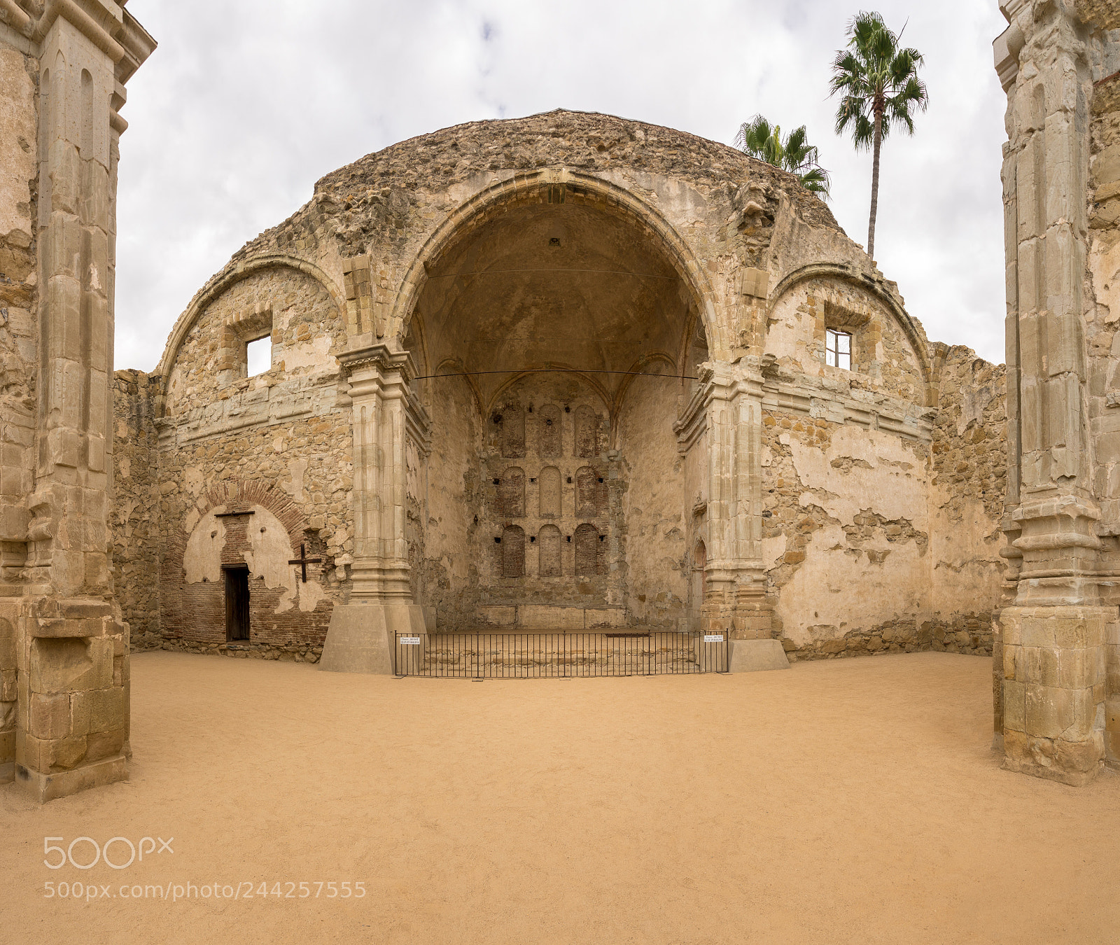 Sony a7R II sample photo. Ruins of old church photography