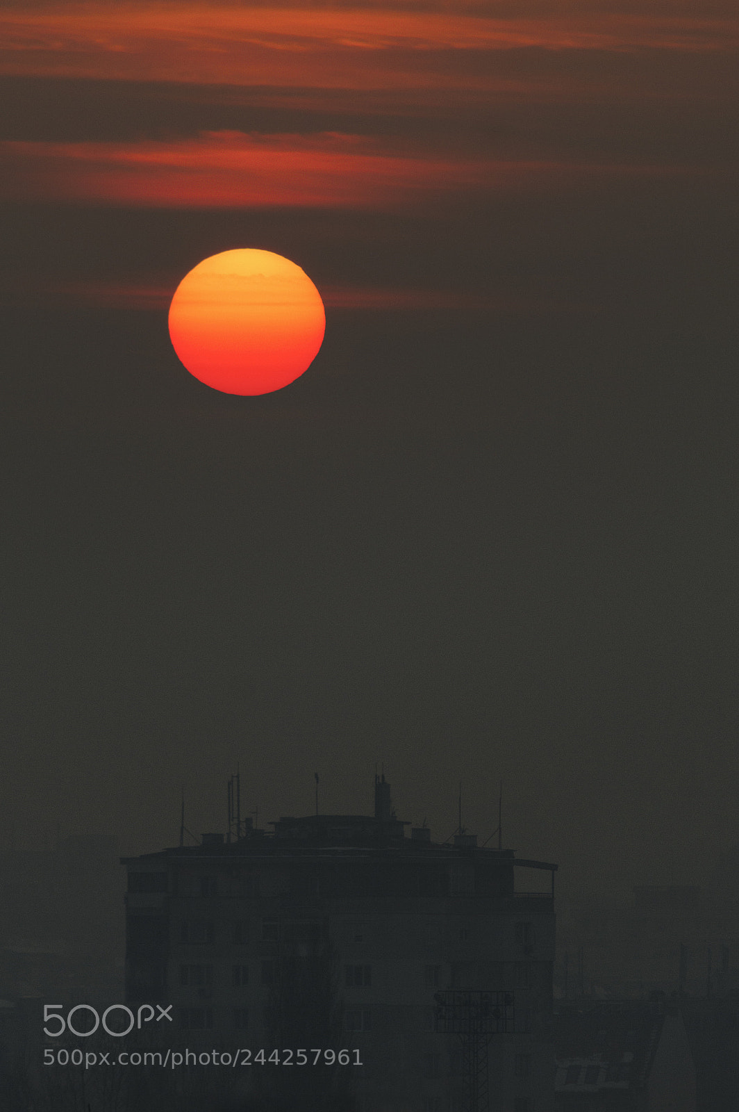 Nikon D3200 sample photo. Urban sunset photography