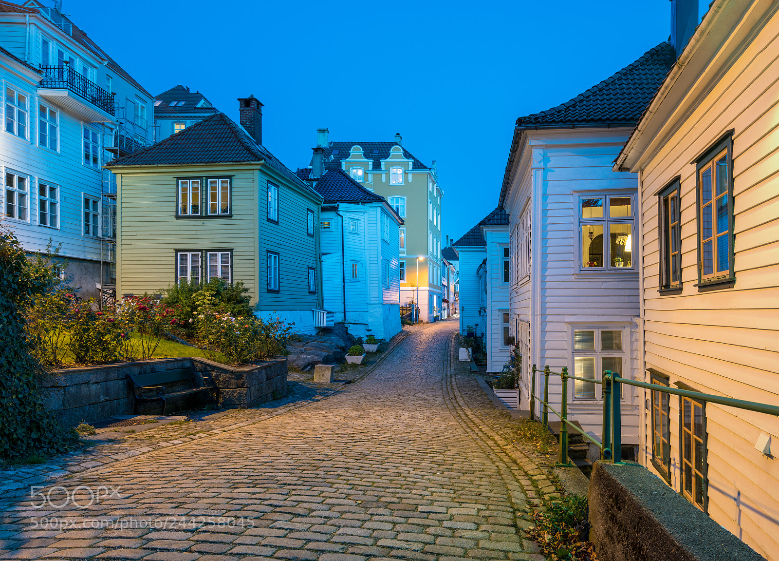 Sony a7R II sample photo. Nedre strangehagen street in photography