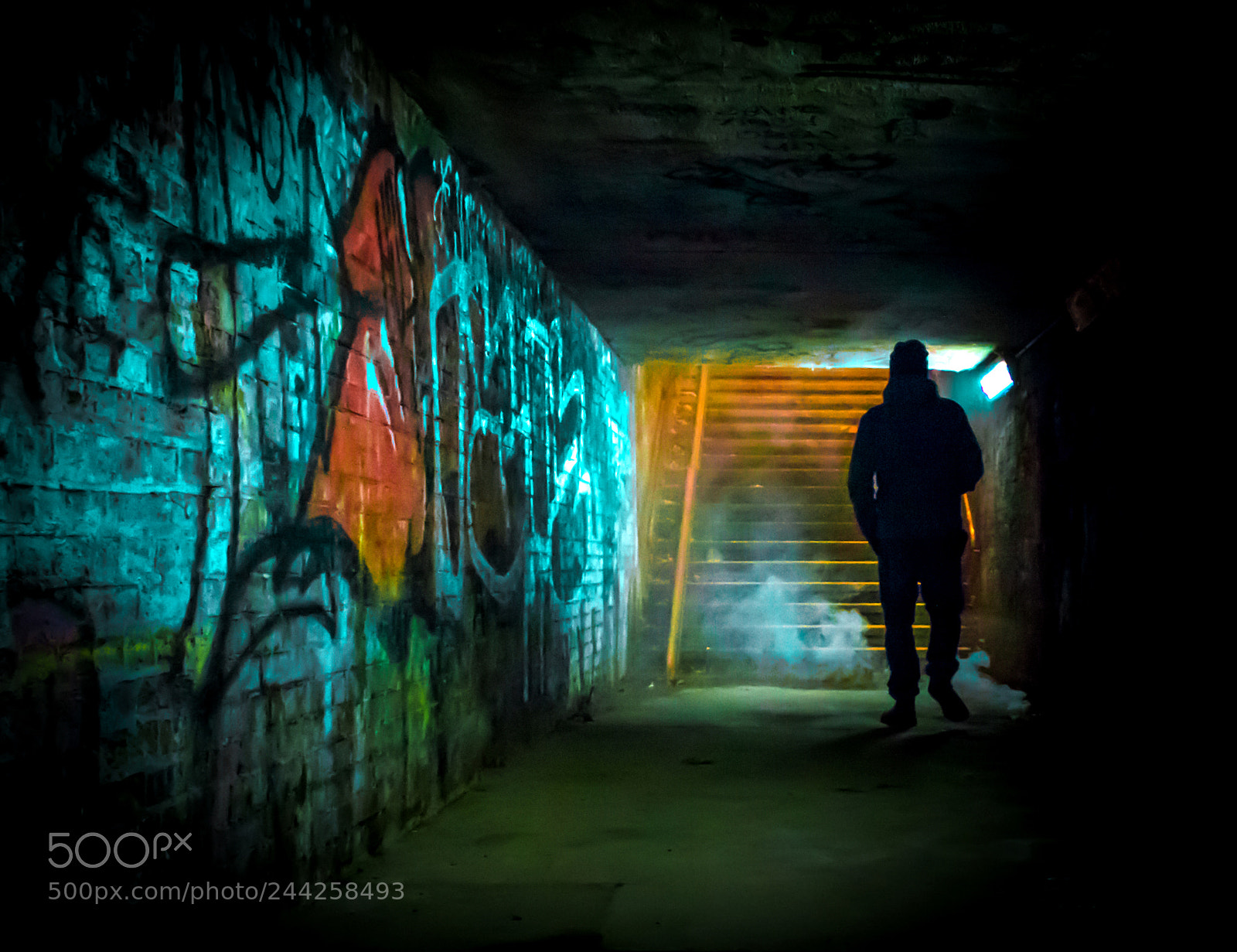 Canon EOS 750D (EOS Rebel T6i / EOS Kiss X8i) sample photo. Graffititunnel photography