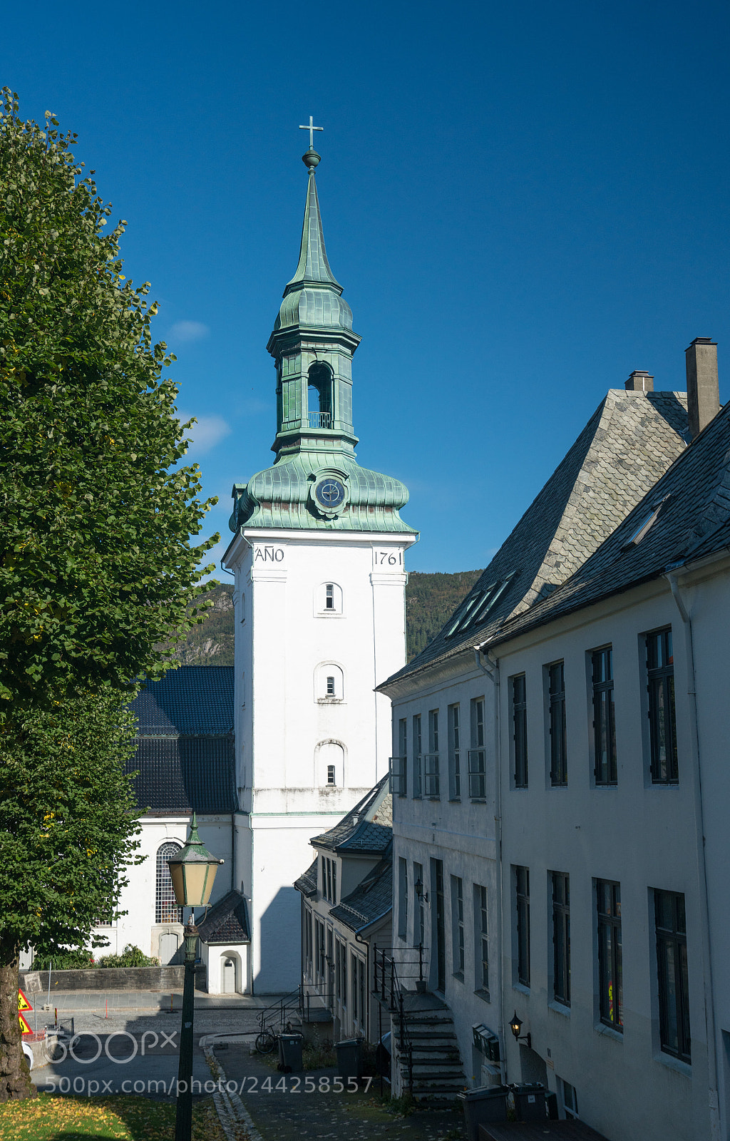 Sony a7R II sample photo. Nykirken church in bergen photography