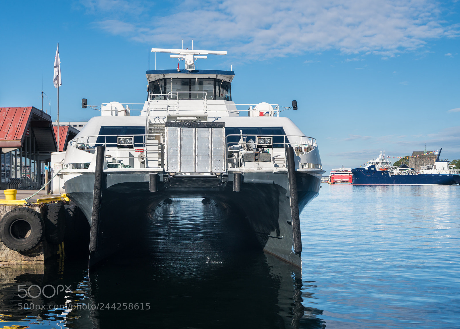 Sony a7R II sample photo. Norled passenger ferry in photography