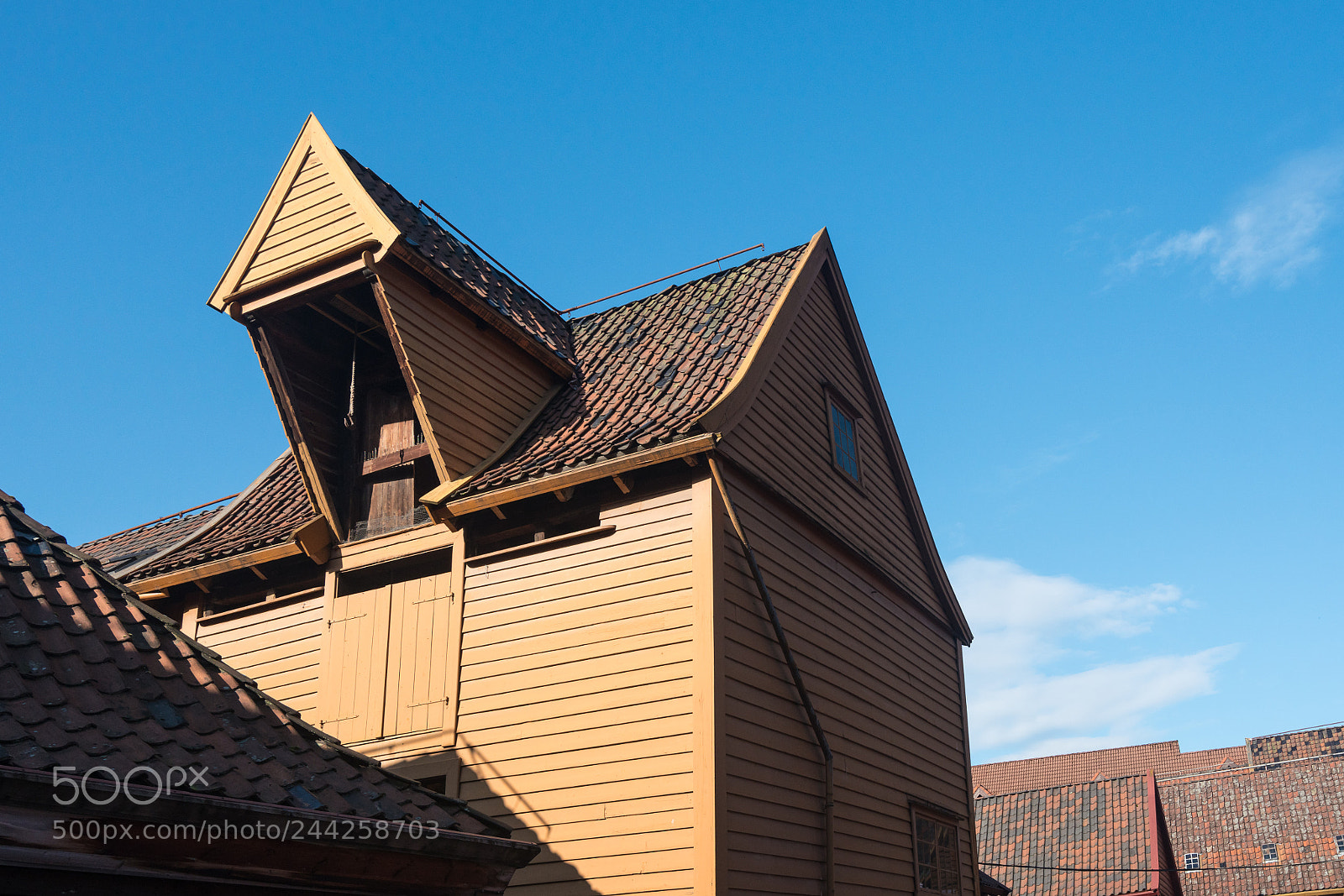 Sony a7R II sample photo. Bryggen shops in bergen photography