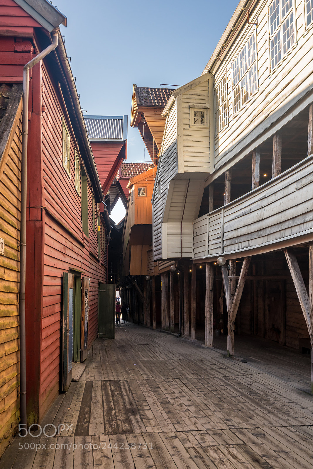 Sony a7R II sample photo. Bryggen shops in bergen photography