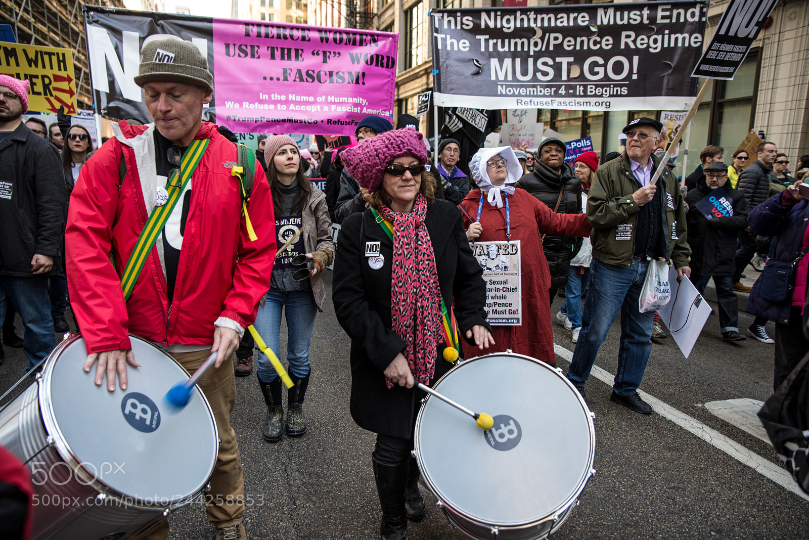 Nikon D610 sample photo. The women's march, 2018 (viii) photography