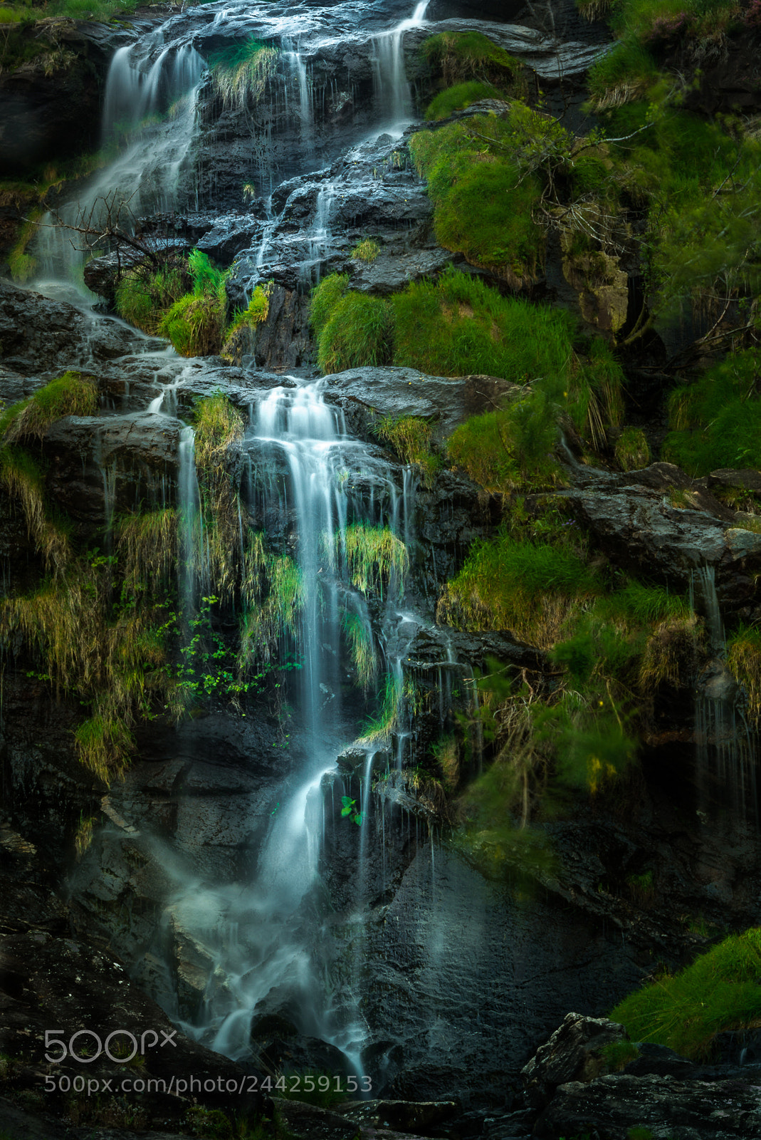 Nikon D7100 sample photo. Folón waterfall photography