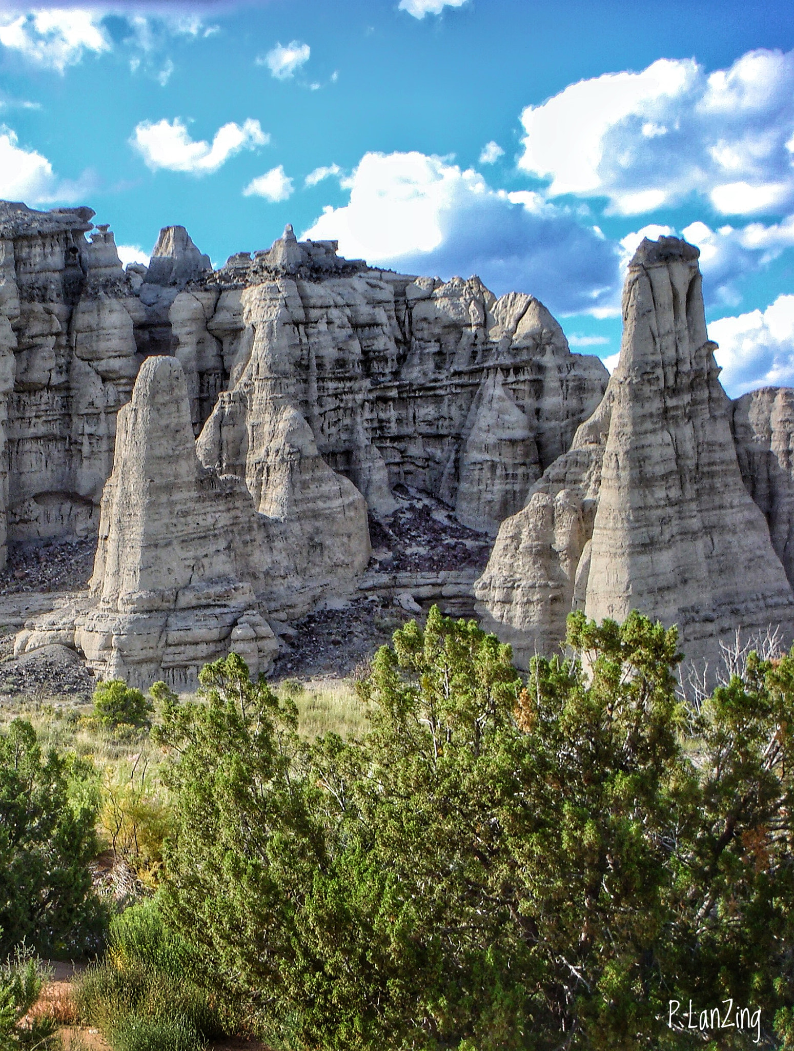 Sony DSC-T100 sample photo. La plaza blanca, new mexico photography