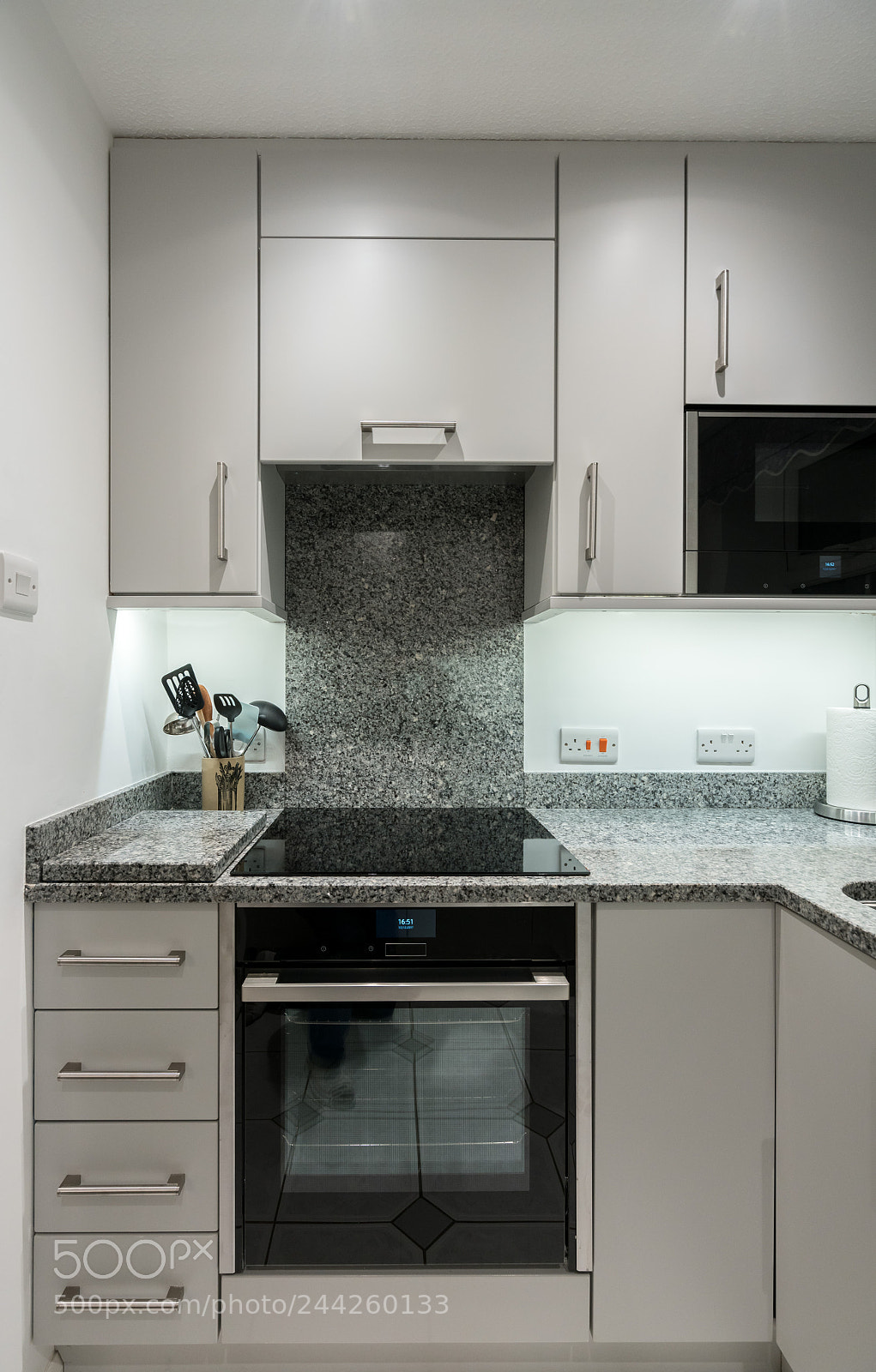 Sony a7R II sample photo. Small modern kitchen in photography