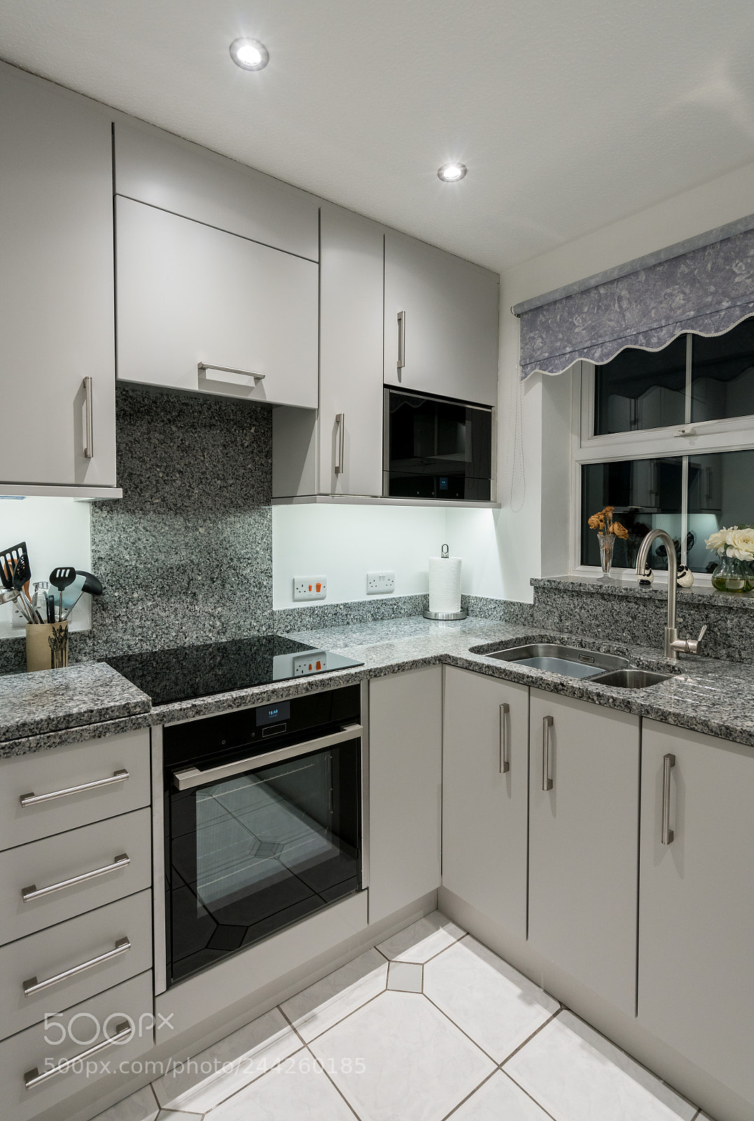 Sony a7R II sample photo. Small modern kitchen in photography