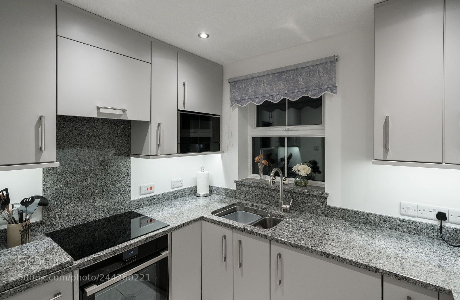 Sony a7R II sample photo. Small modern kitchen in photography