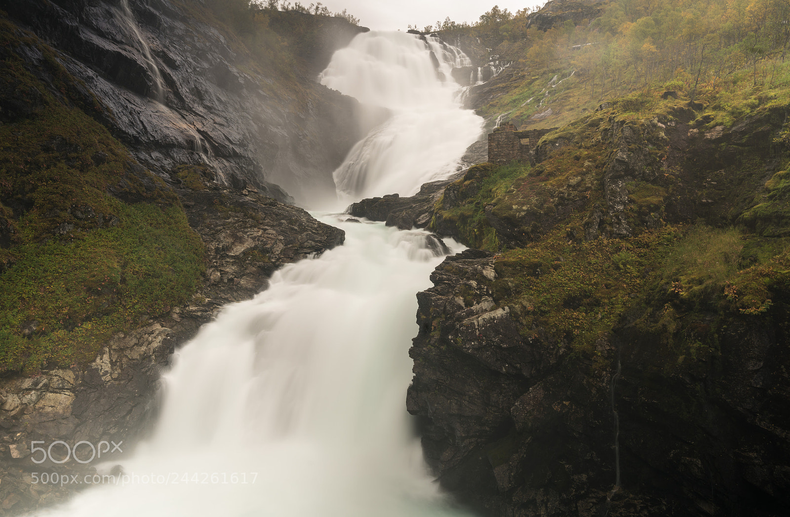 Sony a7R II sample photo. Kjosfossen from flam line photography