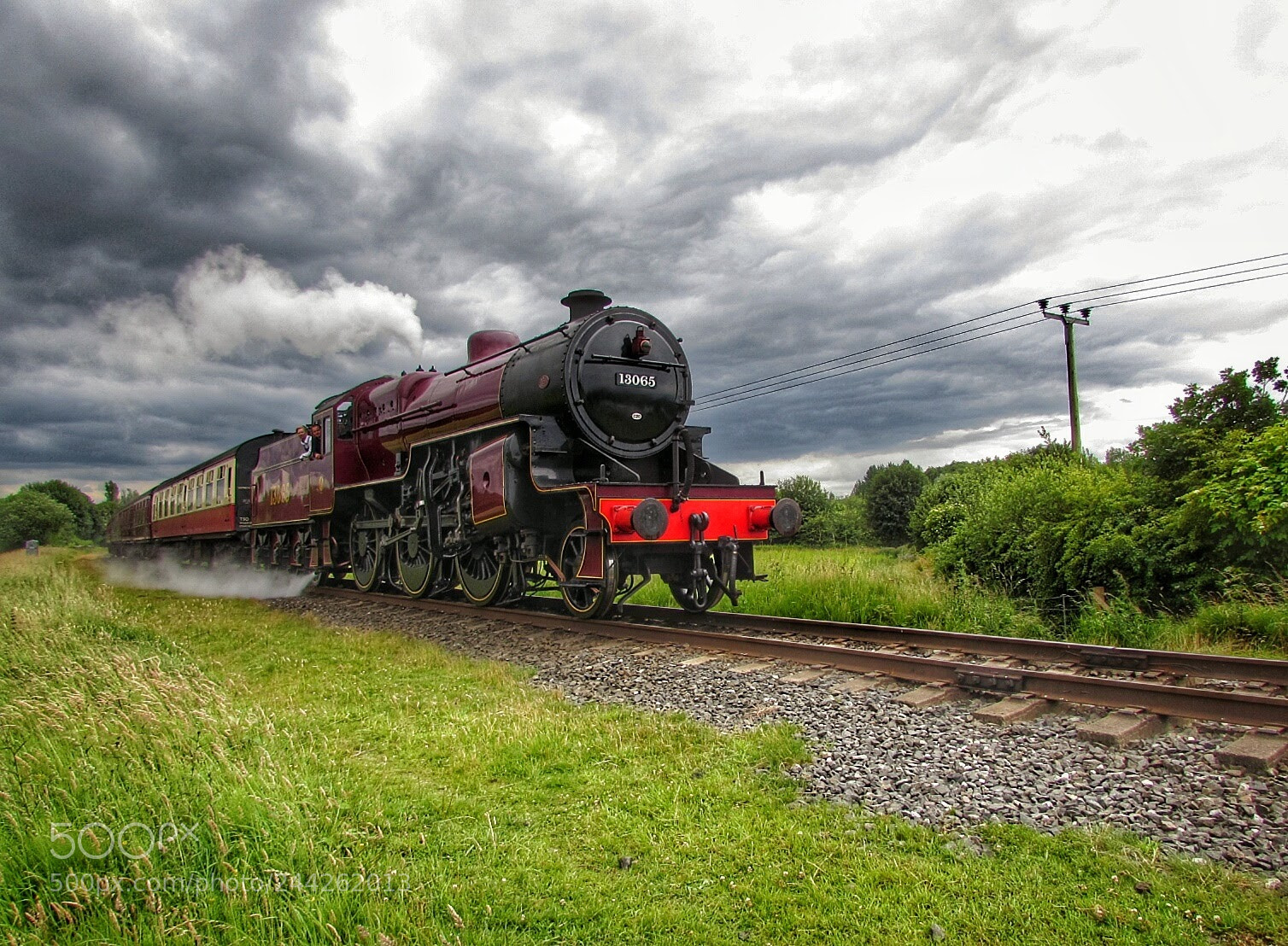 Canon PowerShot SX510 HS sample photo. Trackside photography