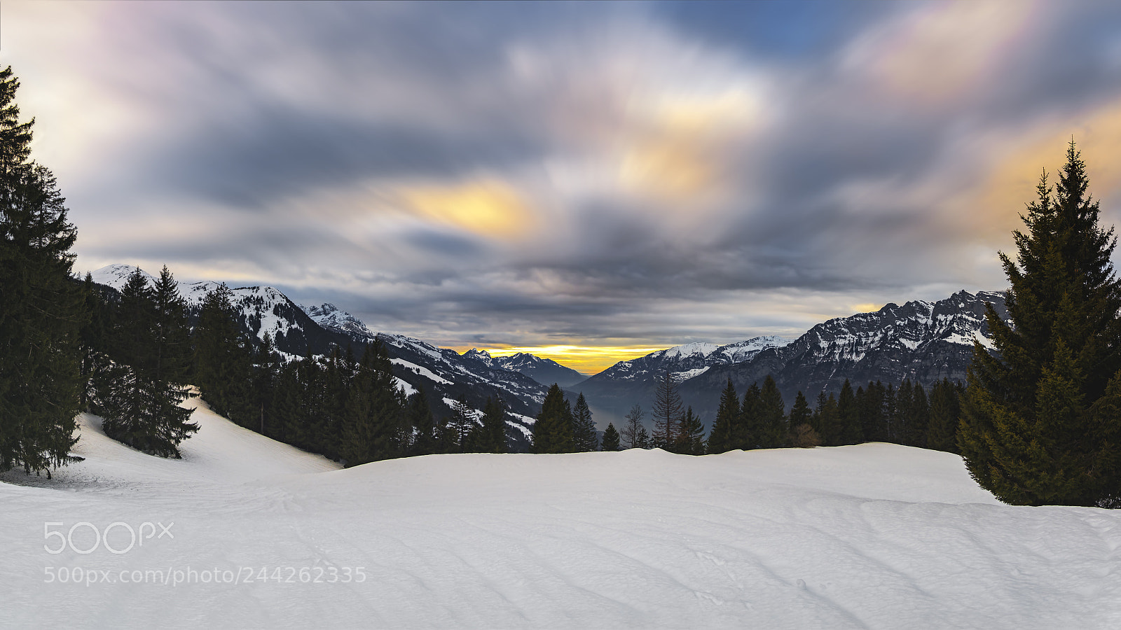 Olympus PEN-F sample photo. Swiss alps photography