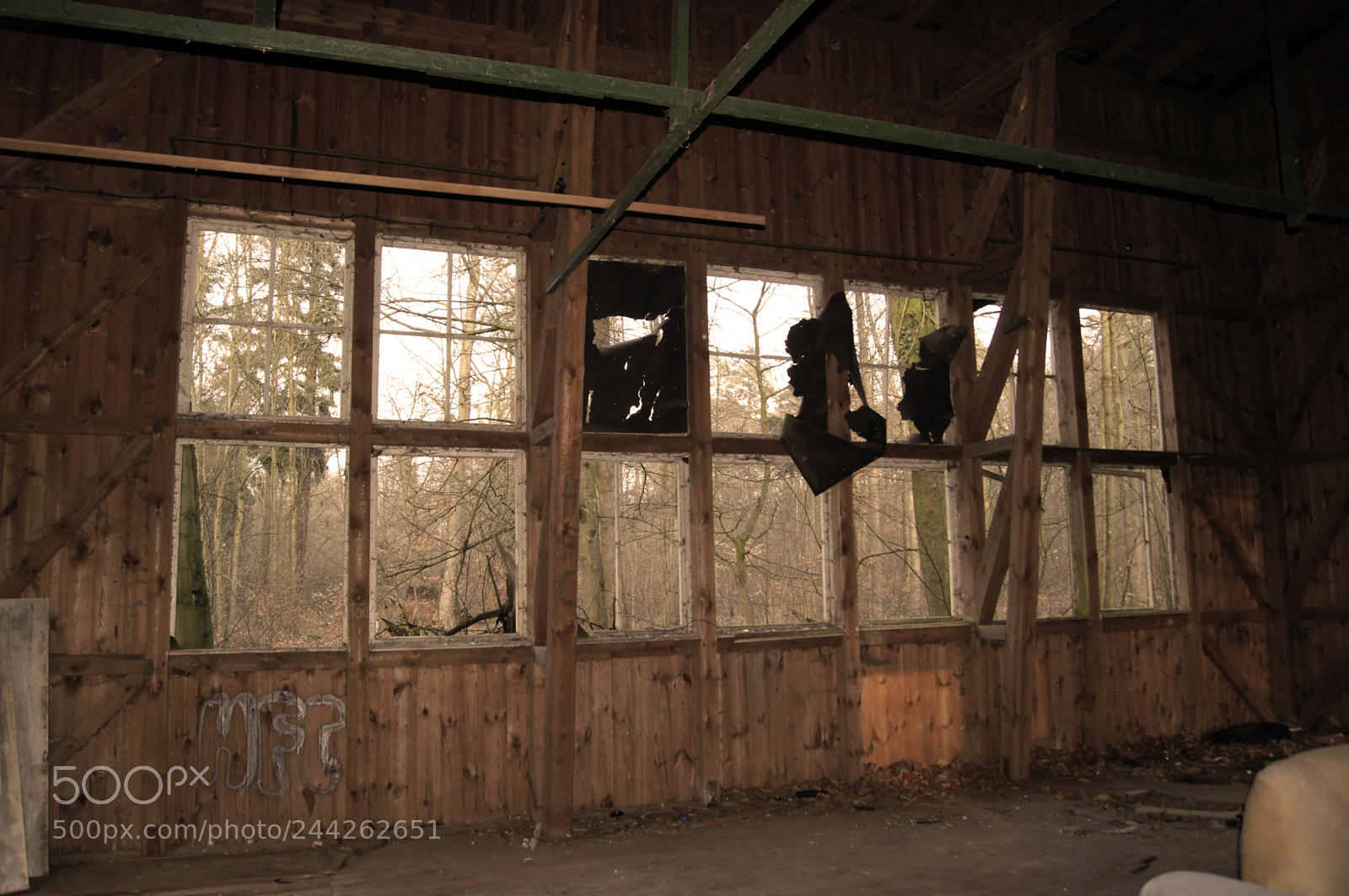 Sony SLT-A55 (SLT-A55V) sample photo. Old abandoned house in photography
