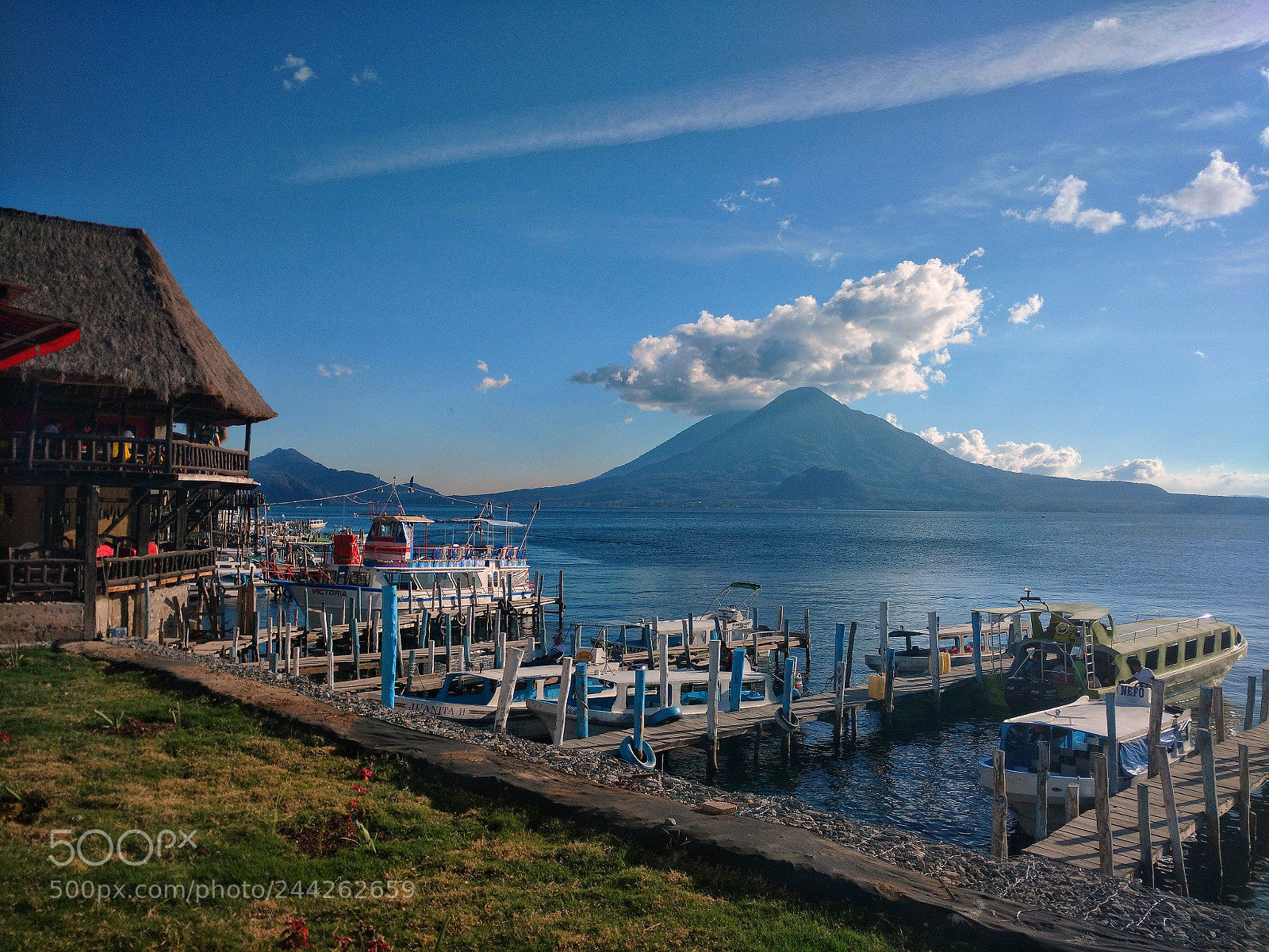 Motorola Moto X Play sample photo. Atitlan lake and volcano photography