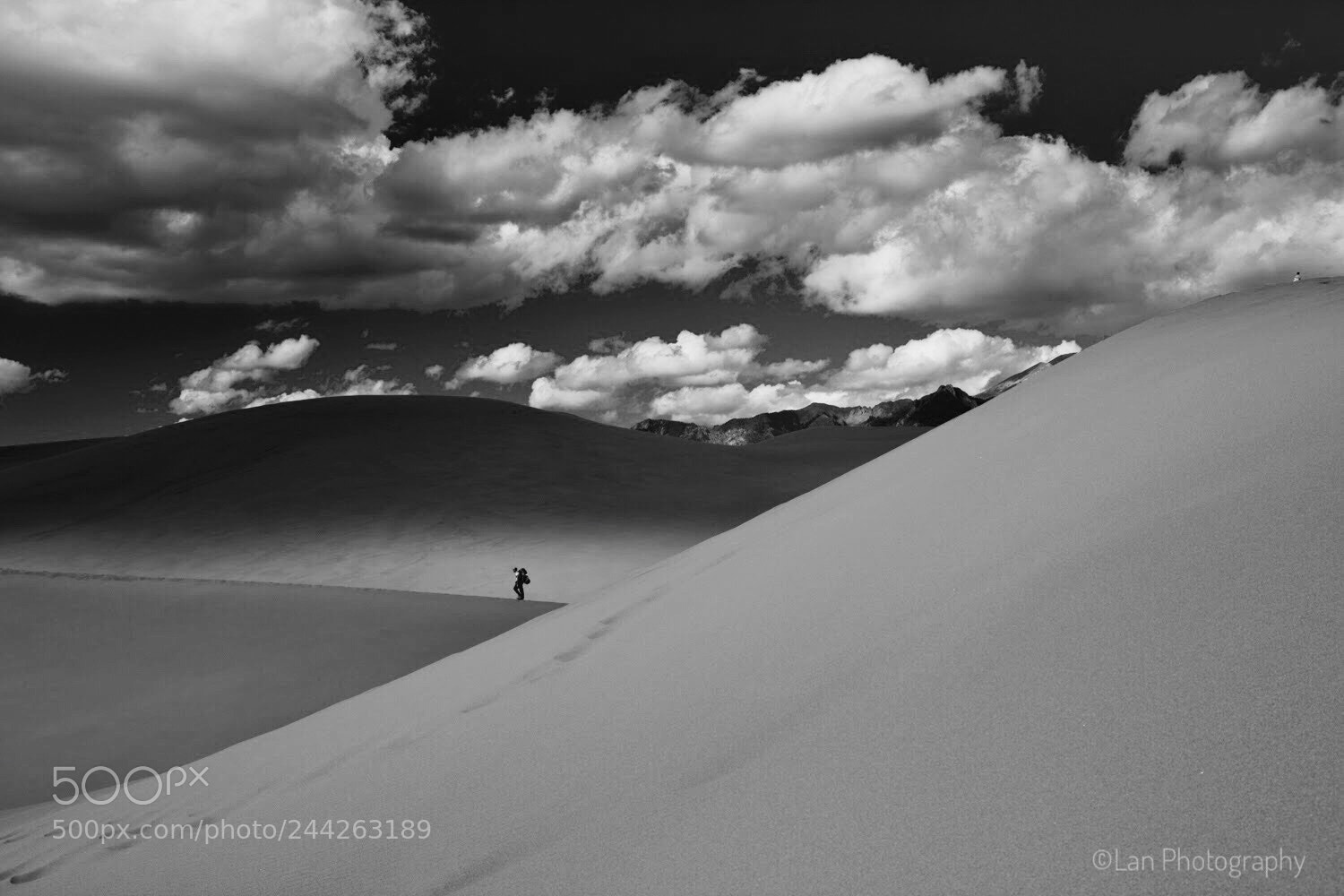 Canon EOS 60D sample photo. Lonely hiker photography