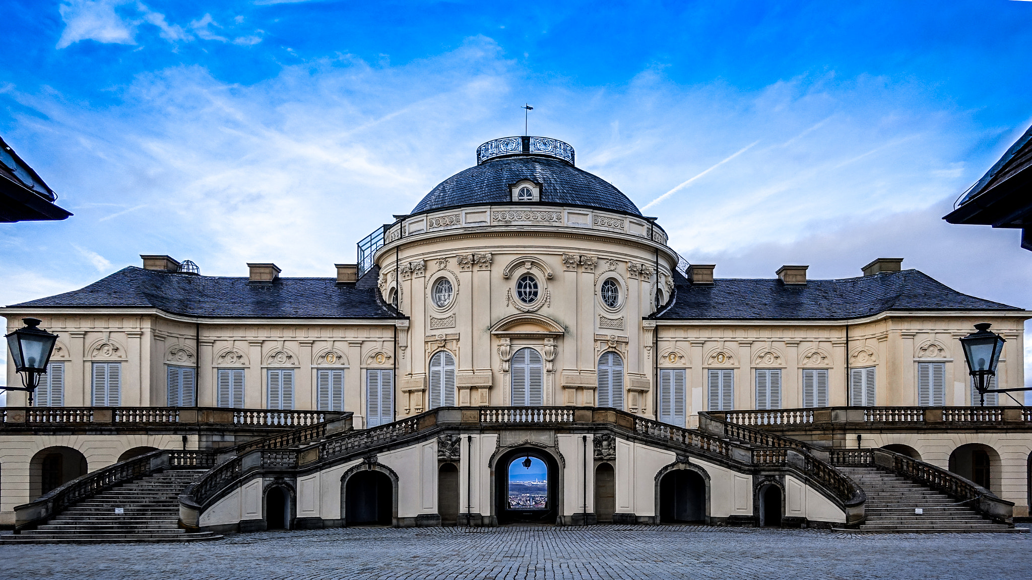 Sony DSC-RX0 sample photo. Schloss solitude. stuttgart photography