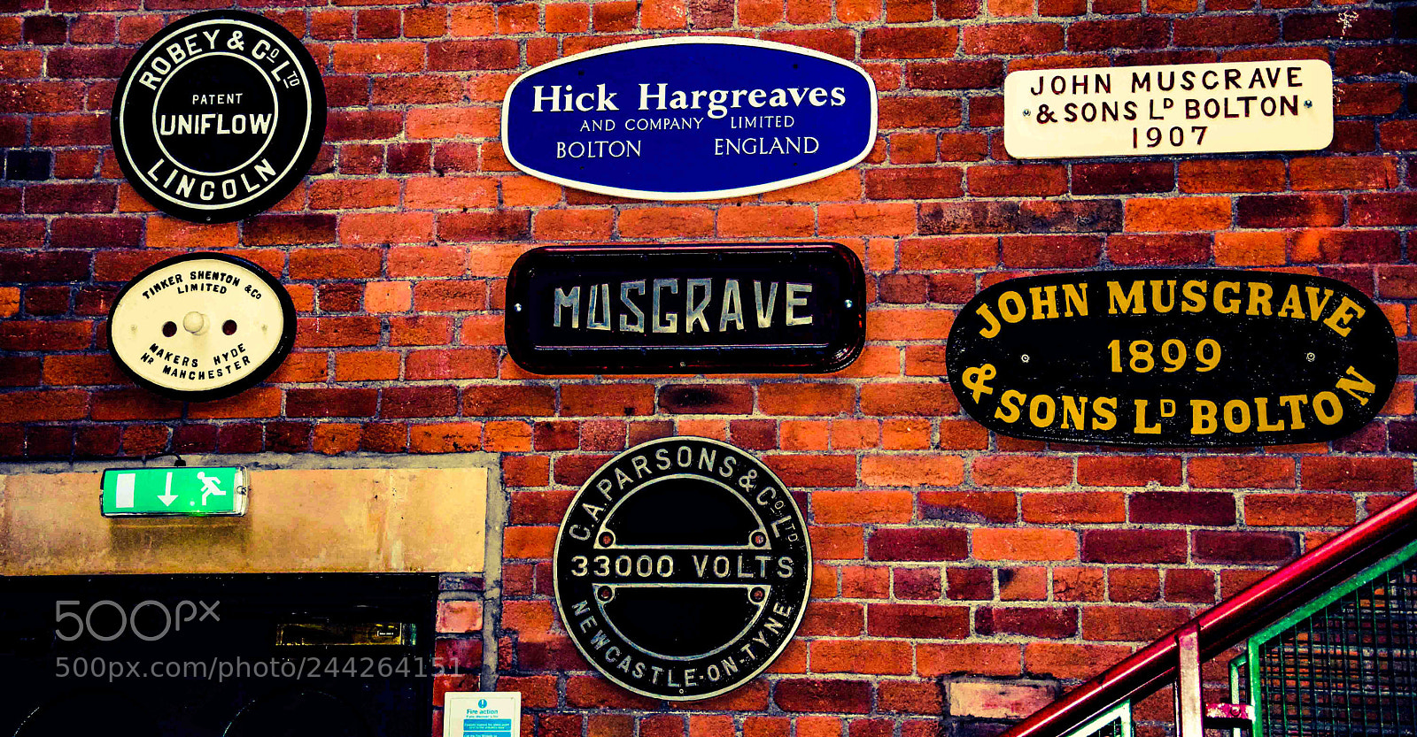 Nikon D7200 sample photo. Steam museum engineers plates photography