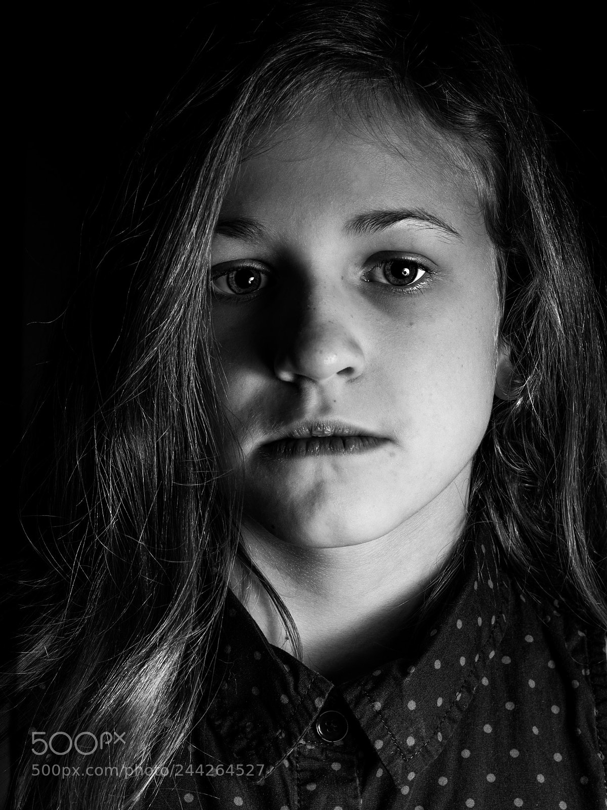 Nikon D610 sample photo. Moody portrait 2. he photography