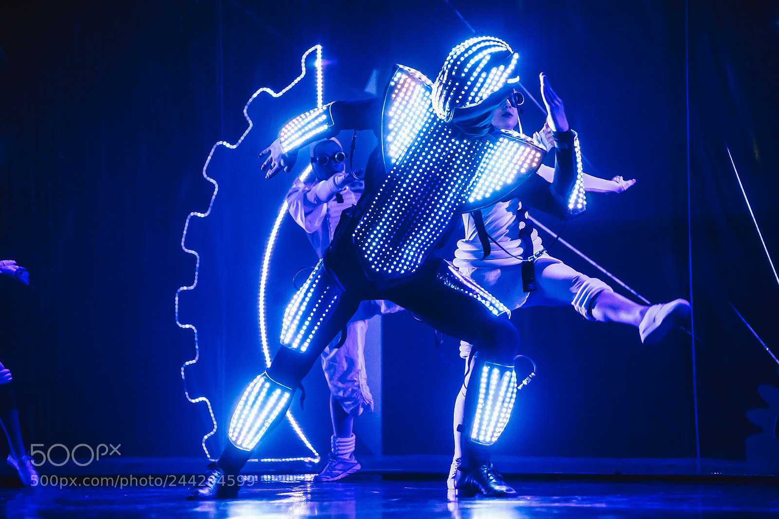 Nikon D800 sample photo. Dancing robot photography