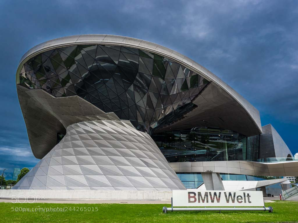 Olympus OM-D E-M1 sample photo. Bmw welt photography