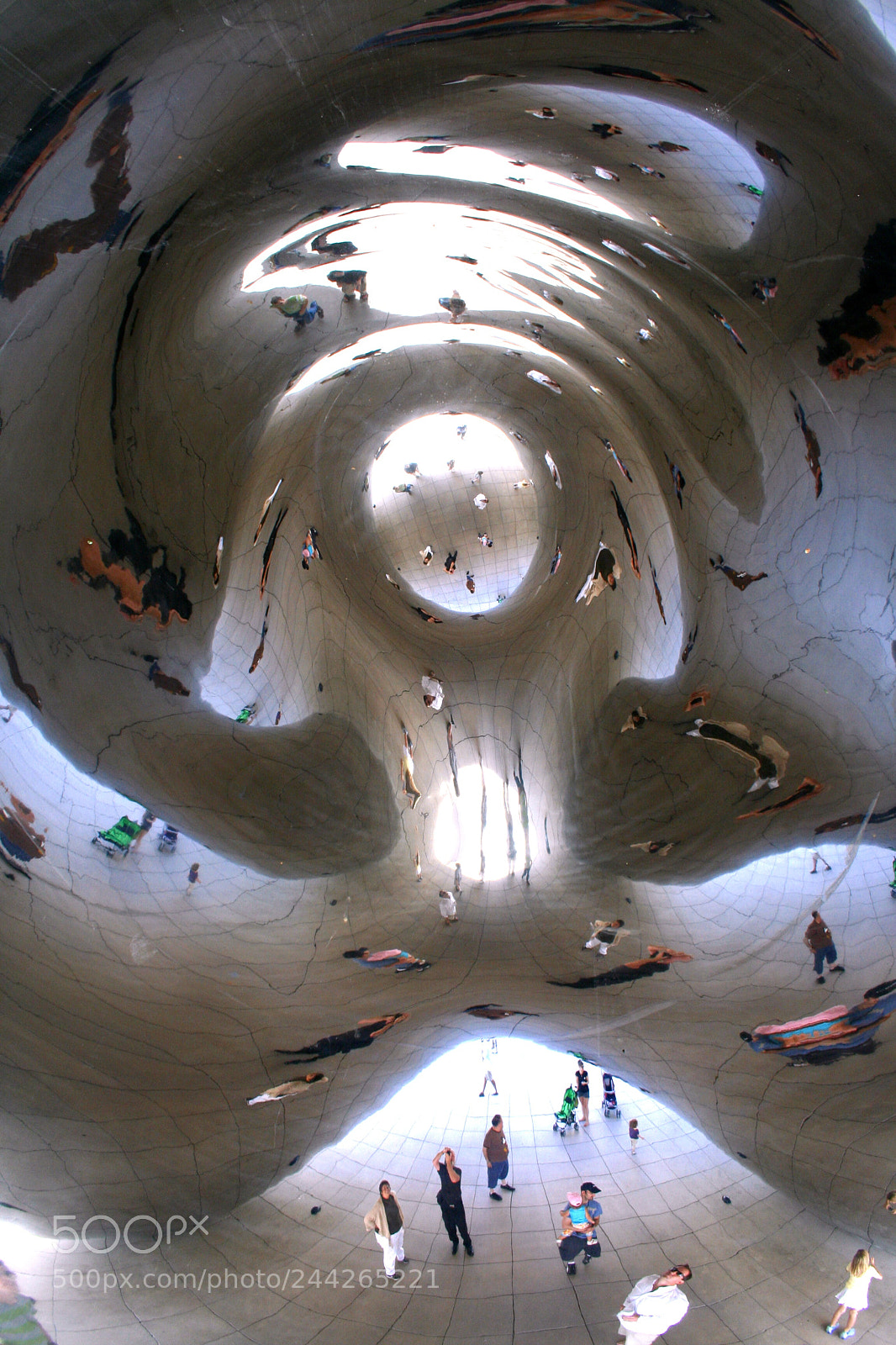 Canon EOS 350D (EOS Digital Rebel XT / EOS Kiss Digital N) sample photo. Inside cloud-gate photography