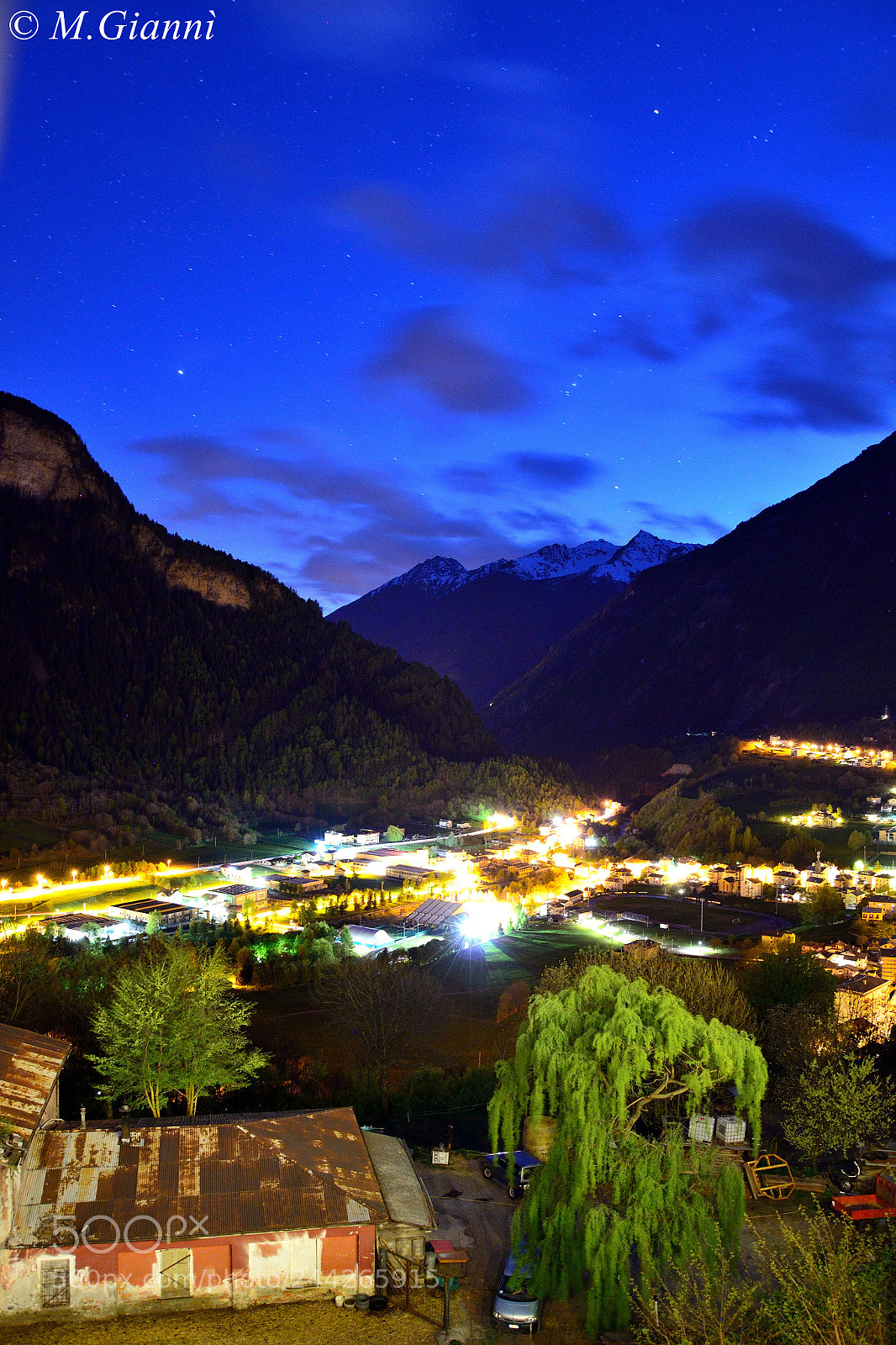 Nikon D3100 sample photo. Valtellina lights photography