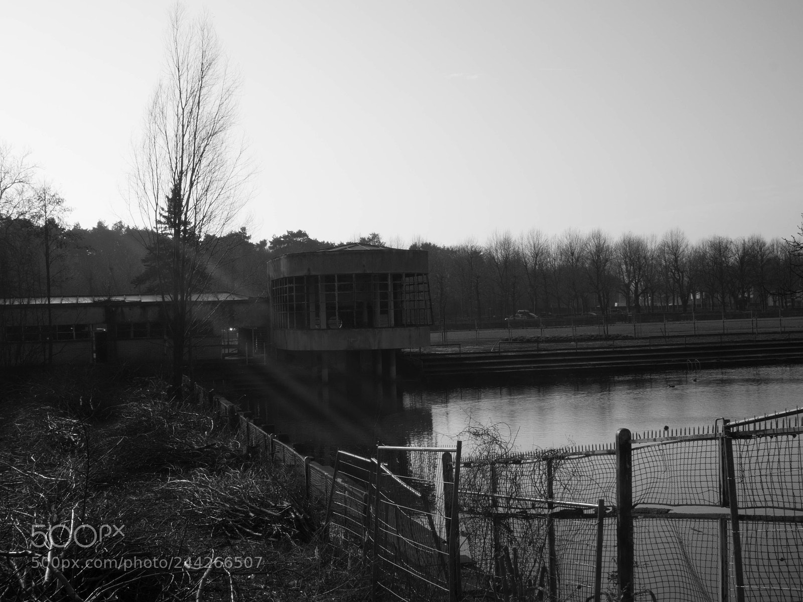 Olympus OM-D E-M10 II sample photo. Urbex in old swimming photography