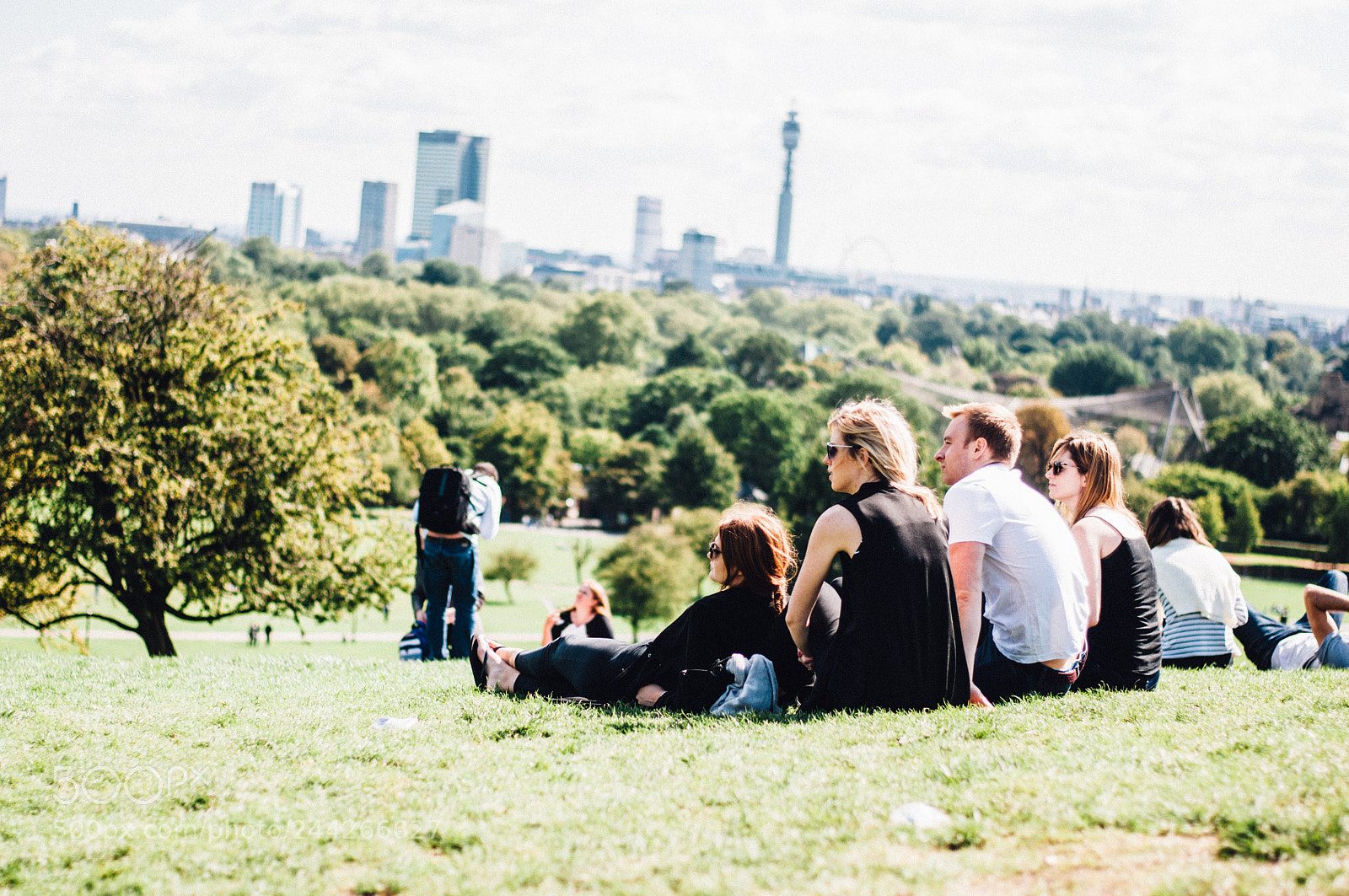 Nikon D90 sample photo. Friends at primrose hill photography