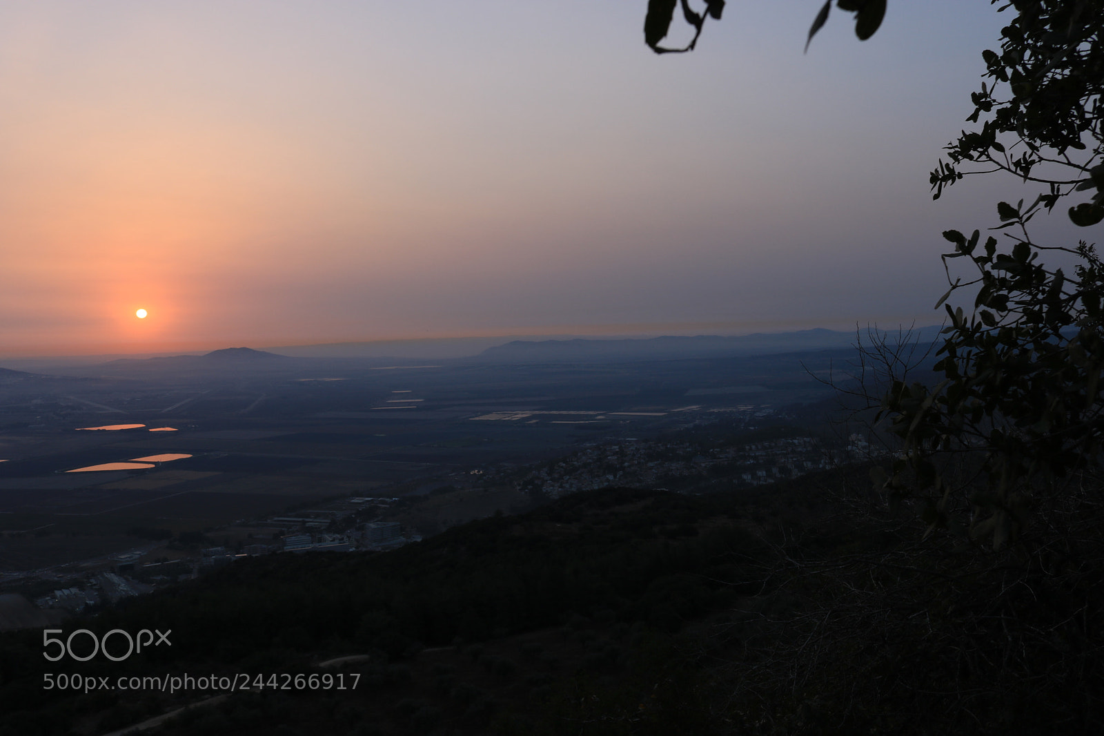 Canon EOS 750D (EOS Rebel T6i / EOS Kiss X8i) sample photo. Sunrise over jezreel valley photography