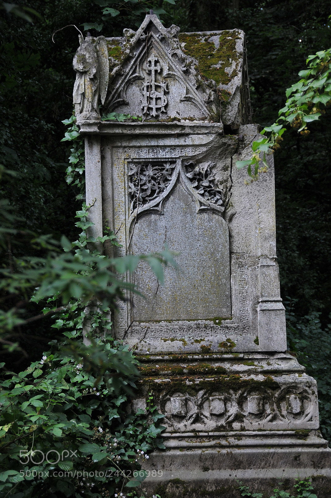 Nikon D300S sample photo. Nunhead cemetery, london photography