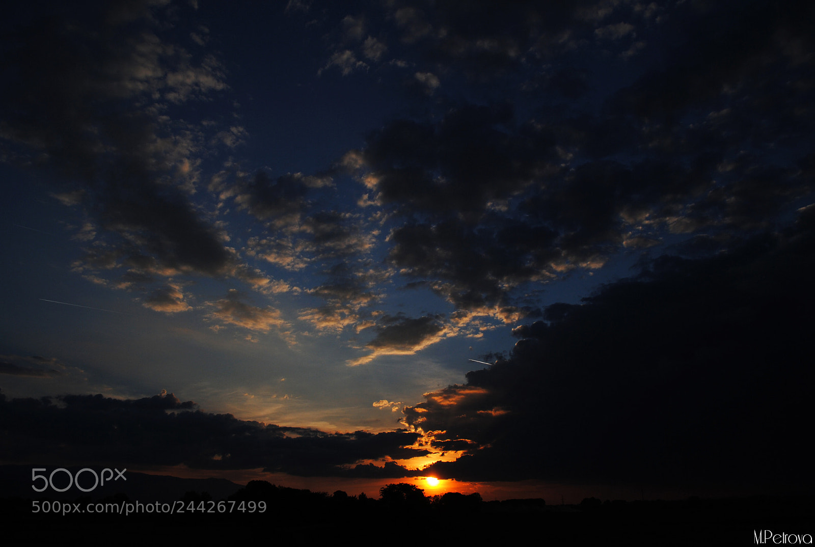 Nikon D3000 sample photo. Sunset photography