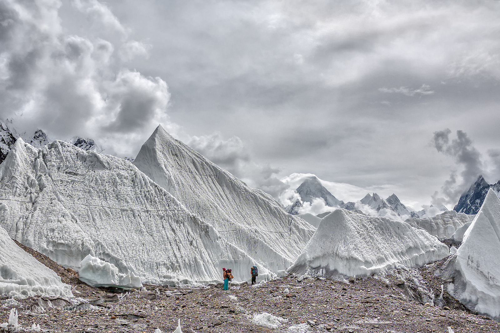 Canon EOS 5D sample photo. Baltoro glacier photography