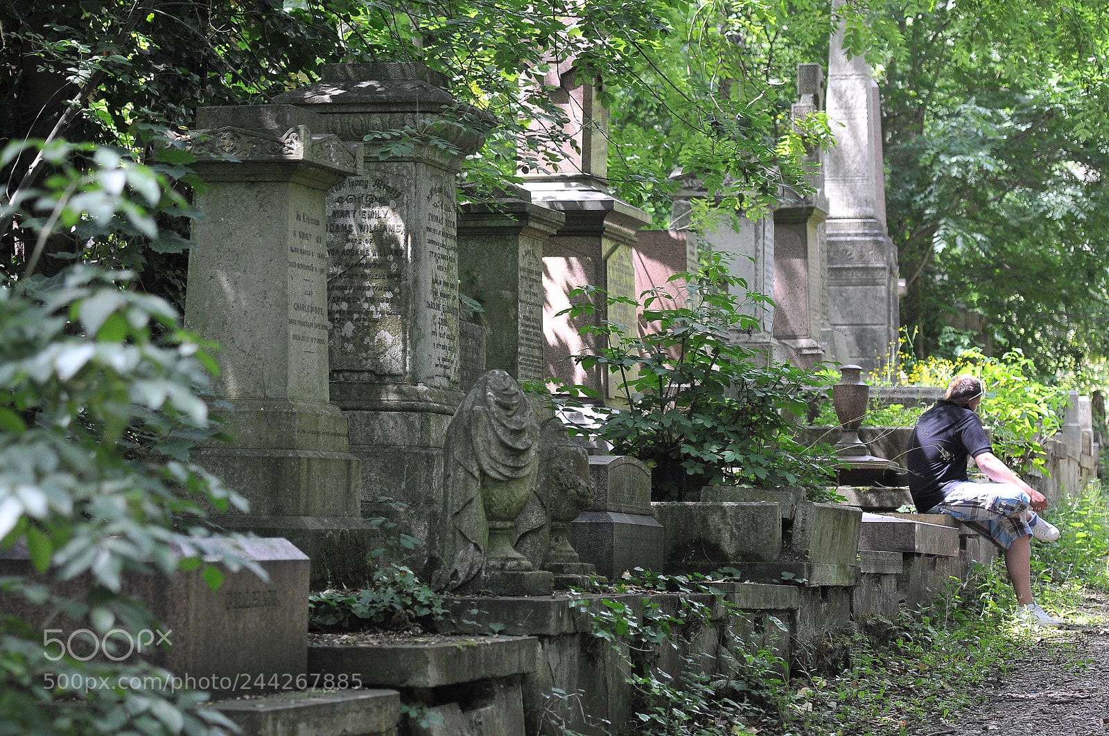 Nikon D300S sample photo. Nunhead cemetery, london photography