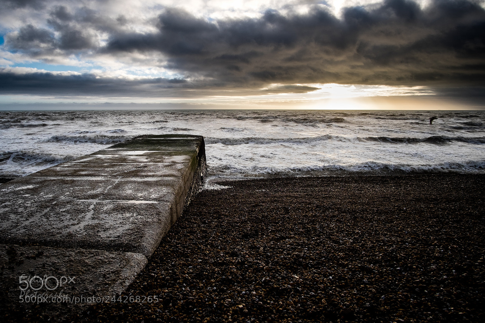 Fujifilm X-E2 sample photo. Stormy brighton photography