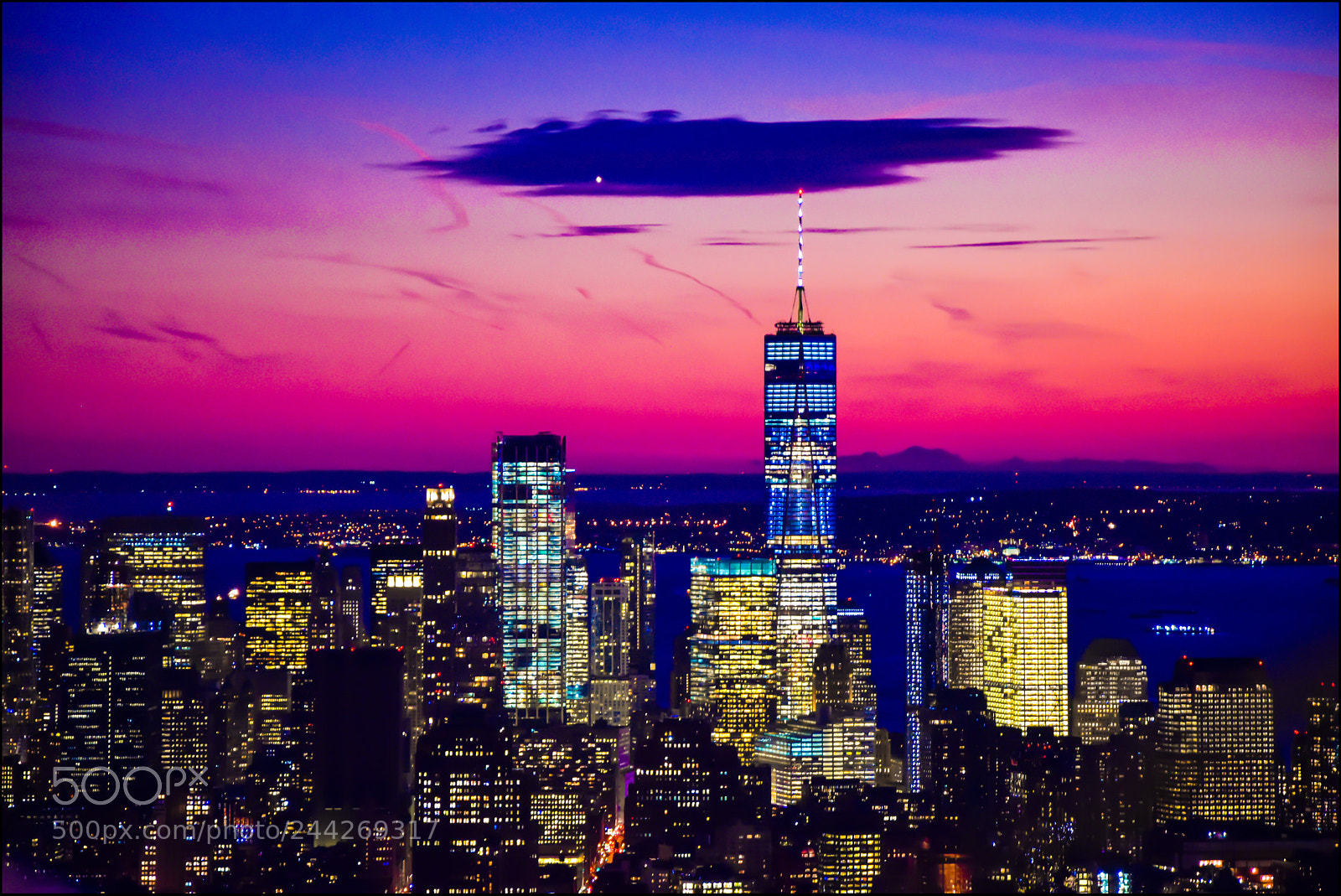 Nikon D7200 sample photo. New york, sunset from photography
