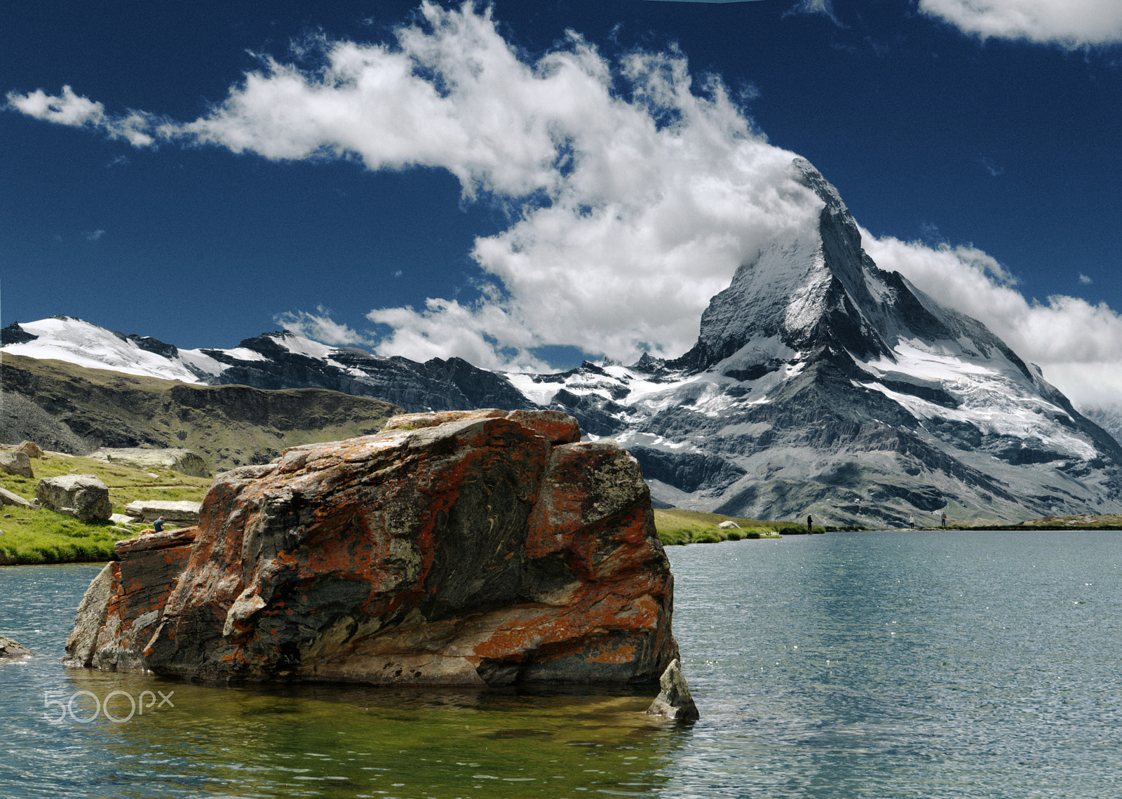 Nikon D300 sample photo. Matterhorn and stellisee photography