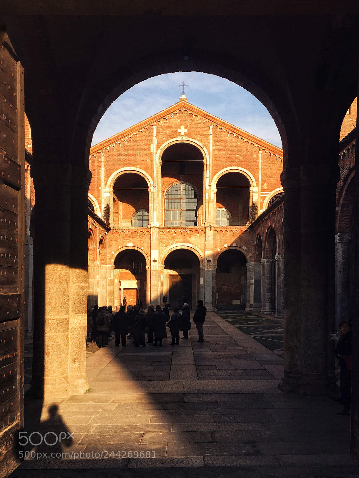 Apple iPhone 6s sample photo. Basilica of sant’ambrogio photography