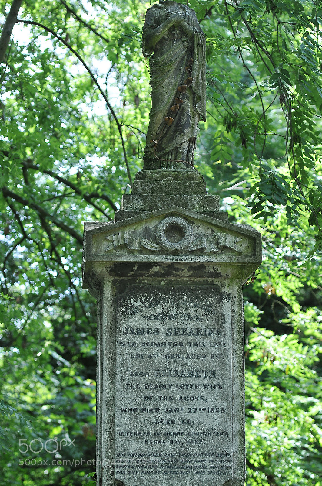 Nikon D300S sample photo. Nunhead cemetery, london photography