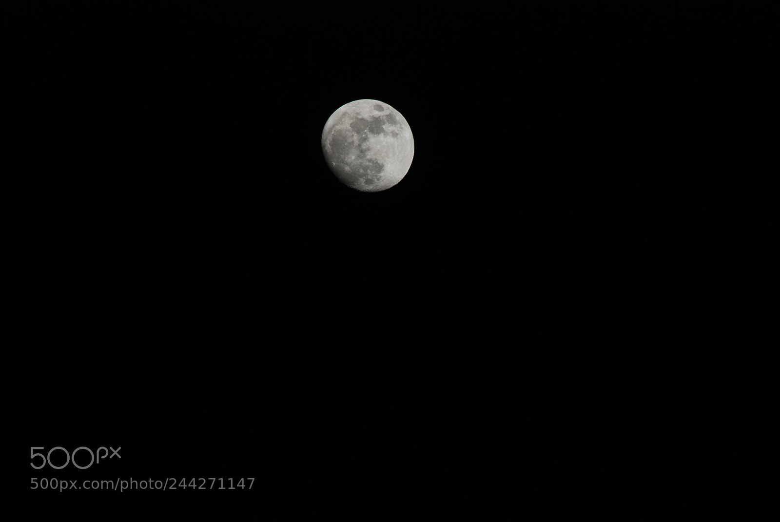 Nikon D80 sample photo. Moon photography