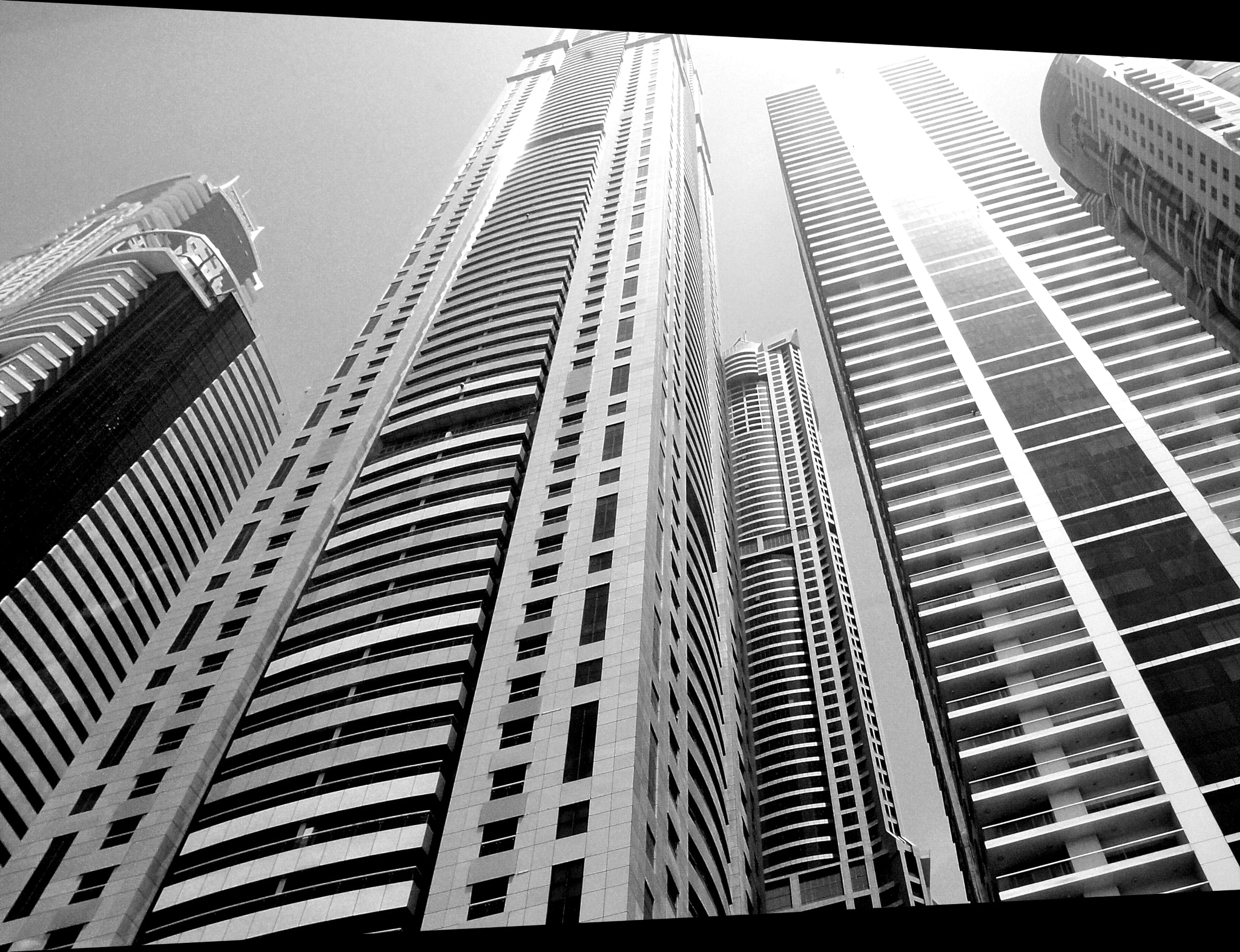 Olympus XZ-1 sample photo. Dubai towers photography