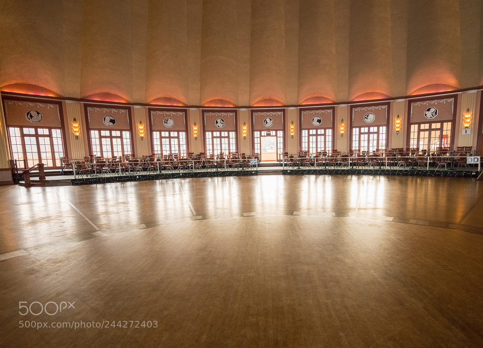 Sony a7R II sample photo. Art deco ballroom at photography